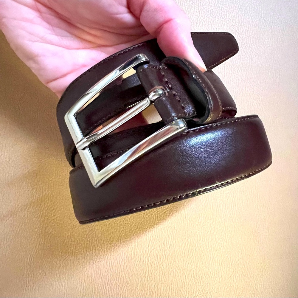 Brooks Brothers men’s leather dress belt L 36